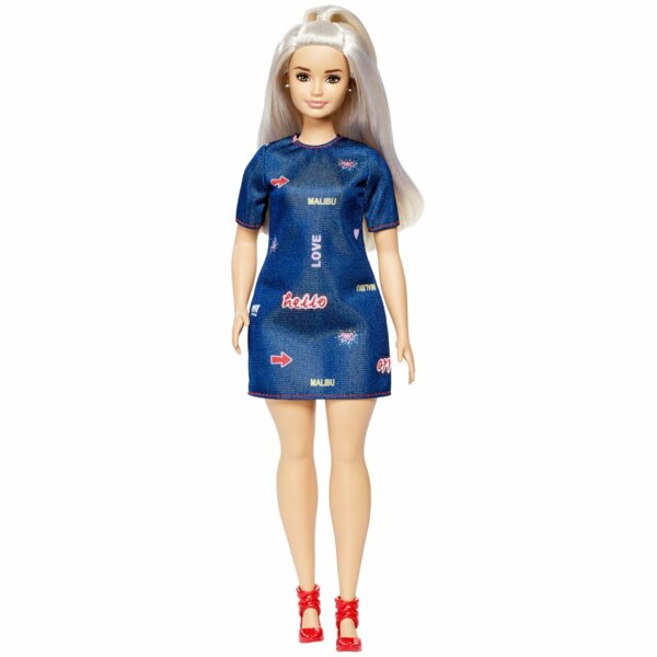 Barbie Fashionistas №063 – Platinum Pop – Curvy 