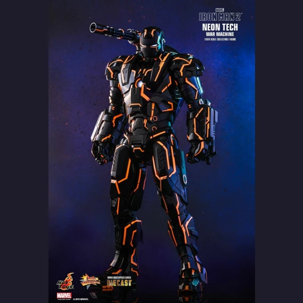 Hot Toys Neon Tech War Machine, Iron Man 2