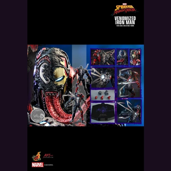 Hot Toys Venomized Iron Man, Marvel’s Spider-Man: Maximum Venom