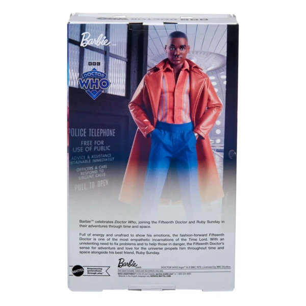 Barbie The Fifteenth Doctor Doll, Inspired by The Series’ 14th Season, Dr. Who Collectible