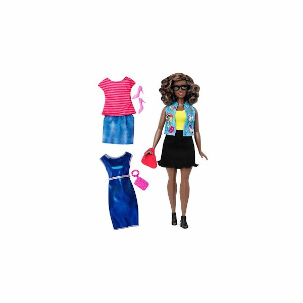 Barbie Fashionistas №039 – Emoji Fun Doll & Fashions – Curvy 