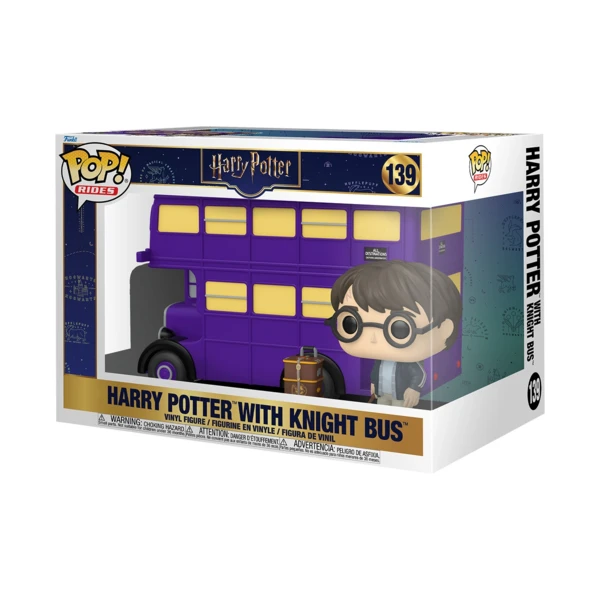 Funko Pop! RIDE Super Deluxe Harry Potter with Knight Bus