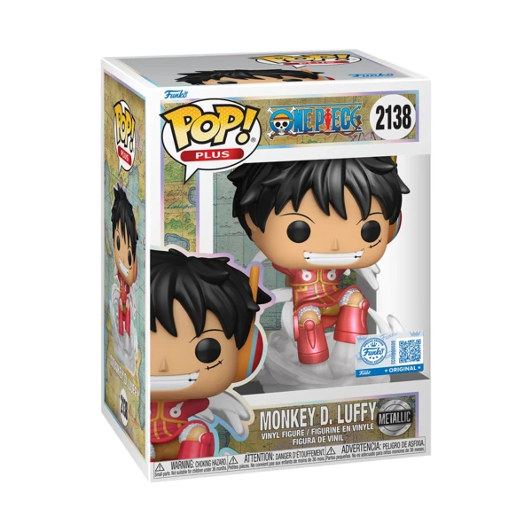 Funko Pop! Monkey D. Luffy (Egghead Arc) (Metallic), One Piece