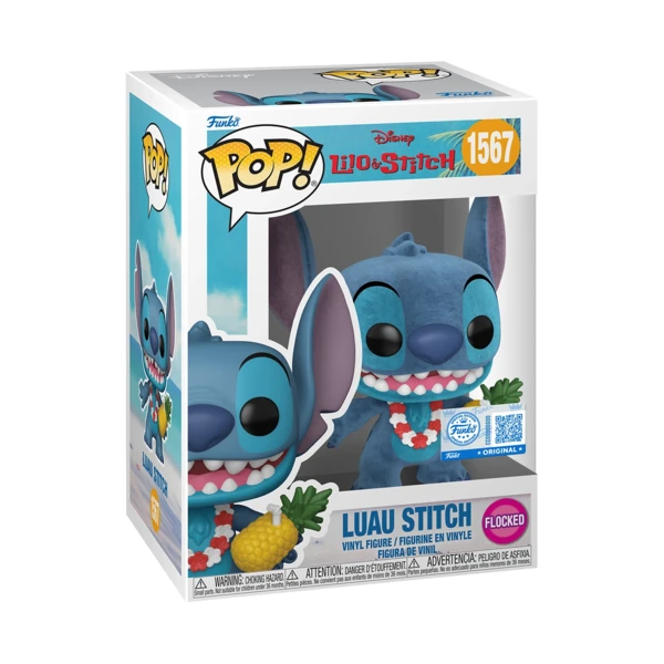 Funko Pop! Luau Stitch (Flocked), Lilo And Stitch