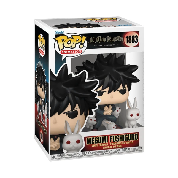 Funko Pop! Megumi Fushiguro with Rabbits Jujutsu Kaisen, Jujutsu Kaisen S5
