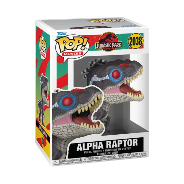 Funko Pop! Alpha Raptor, Jurassic Park