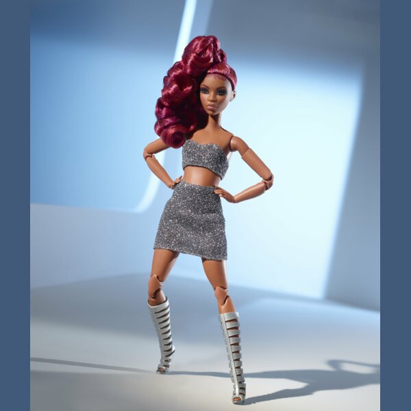 Barbie Looks Petite, Curly Red Hair #7