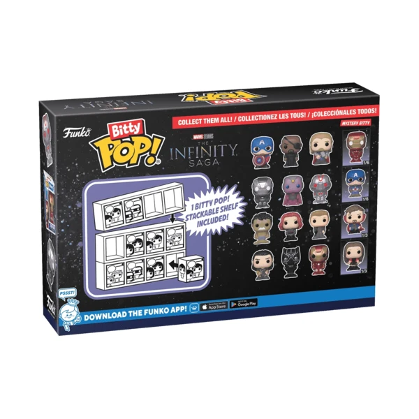 Funko Pop! Bitty Pop! Marvel the Infinity Saga 4-Pack