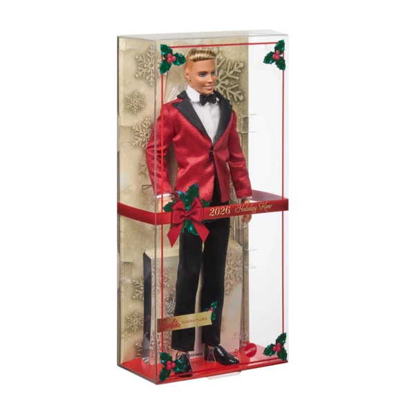 Barbie 2026 Holiday Ken with Blonde Hair, Holiday Barbie