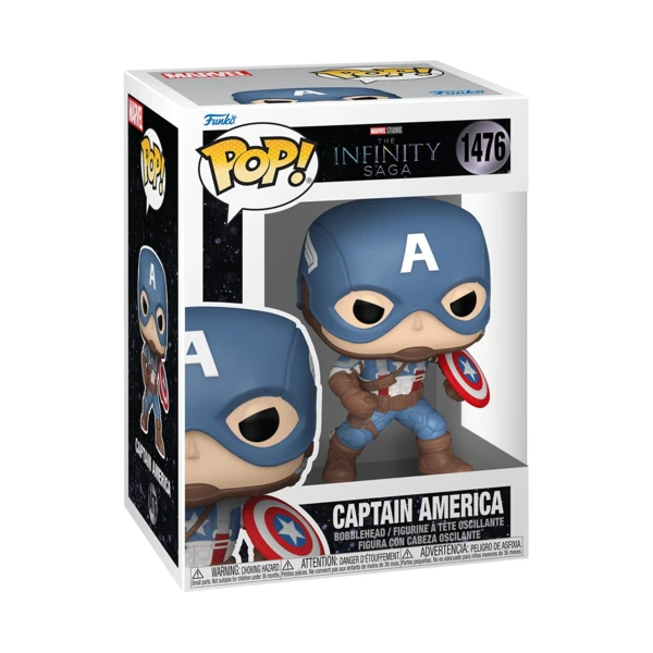 Funko Pop! Captain America, The Infinity Saga