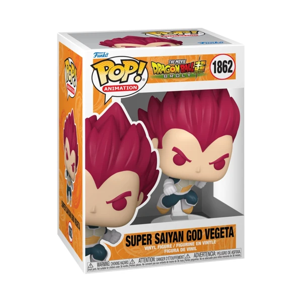 Funko Pop! Super Saiyan God Vegeta,  Dragon Ball Super: Broly