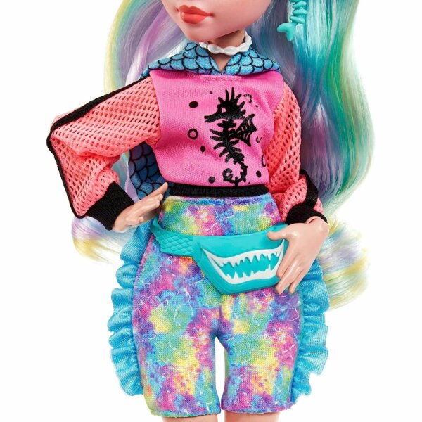 Monster High Lagoona Blue Fashion Doll with Pet Piranha, Students