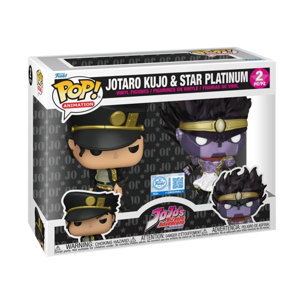 Funko Pop! Jotaro Kujo & Star Platinum 2-Pack, Anime & Manga