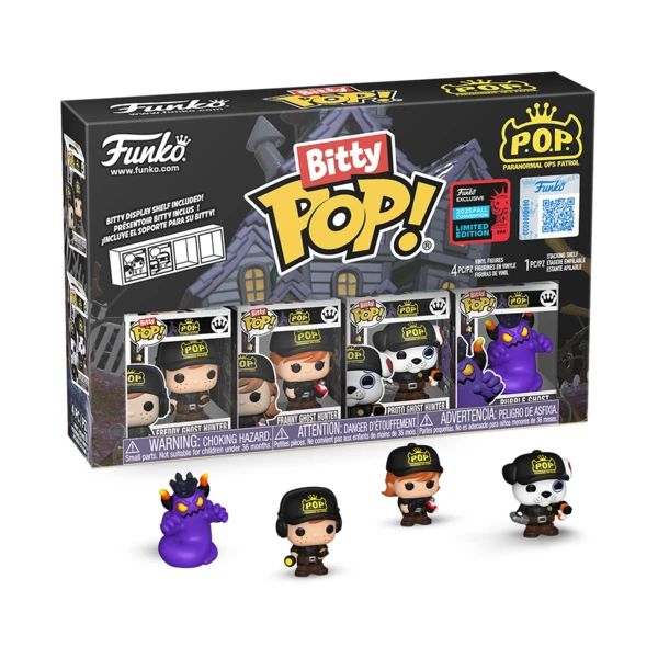 Funko Pop! Paranormal Ops Patrol 4-Pack, Bitty Pop!