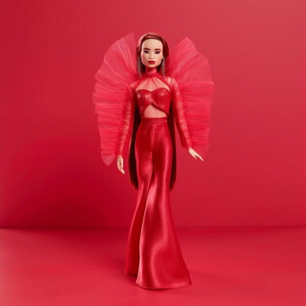 Barbie - We're celebrating the 30th anniversary of the Holiday #Barbie Doll  by paying homage to the 1988 original! Dressed in an elegant red gown and  accessorized with 30 pearls, the 2018