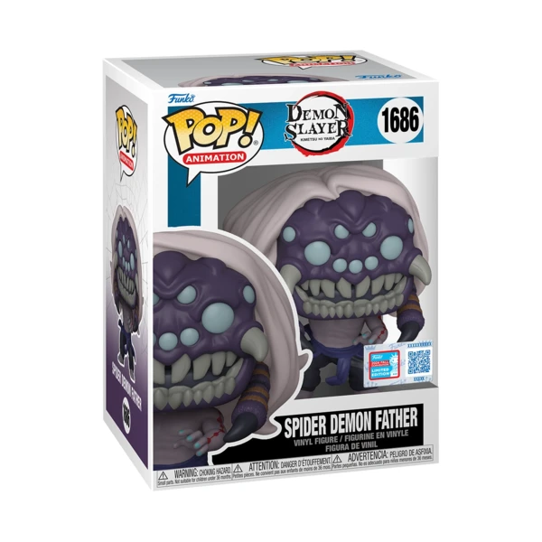 Funko Pop! Spider Demon Father (Octane5 sticker), Demon Slayer