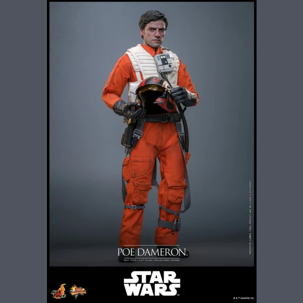Hot Toys Star Wars: The Force Awakens - Poe Dameron (Deluxe)