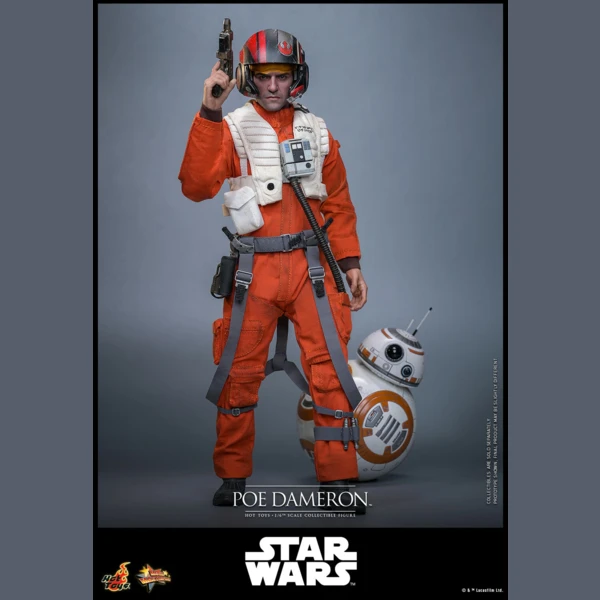 Hot Toys Star Wars: The Force Awakens - Poe Dameron (Deluxe)