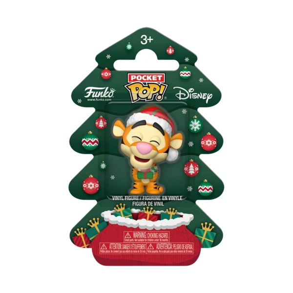 Funko Pop! Tigger (Holiday Tree), Pocket Pop!