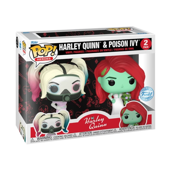 Funko Pop! 2-PACK Harley Quinn And Posion Ivy, Harley Quinn: Animated Series