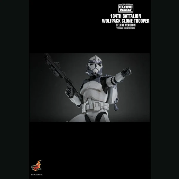 Hot Toys 104th Battalion Wolfpack Clone Trooper (Deluxe Ver.), Star Wars: The Clone Wars