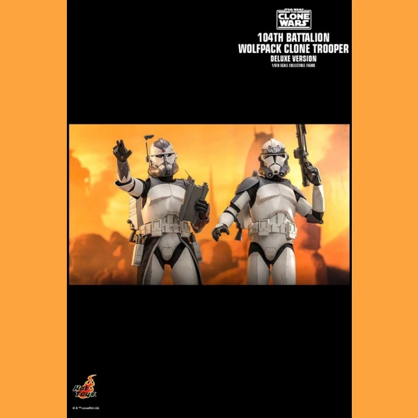 Hot Toys 104th Battalion Wolfpack Clone Trooper (Deluxe Ver.), Star Wars: The Clone Wars