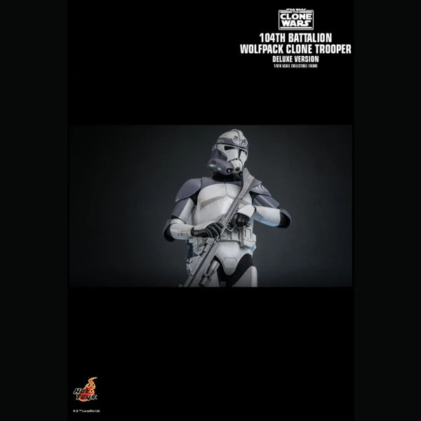 Hot Toys 104th Battalion Wolfpack Clone Trooper (Deluxe Ver.), Star Wars: The Clone Wars