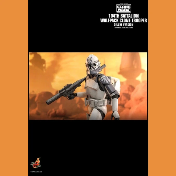 Hot Toys 104th Battalion Wolfpack Clone Trooper (Deluxe Ver.), Star Wars: The Clone Wars