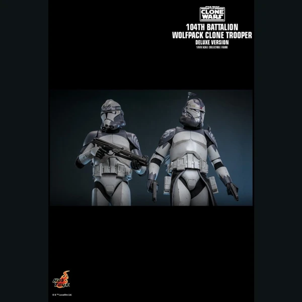 Hot Toys 104th Battalion Wolfpack Clone Trooper (Deluxe Ver.), Star Wars: The Clone Wars