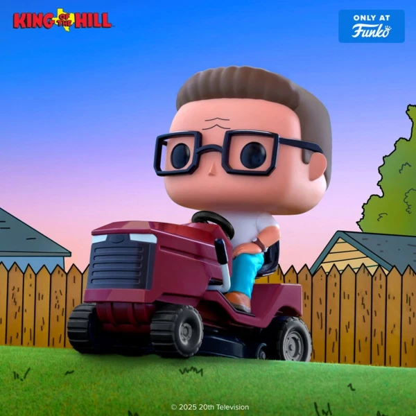 Funko Pop! Hank On Lawn Mower,  King Of The Hill