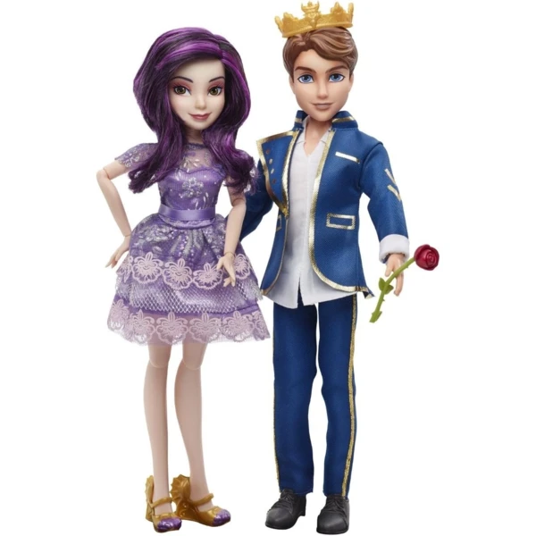 Hasbro Two-Pack Mal Isle of the Lost and Ben Auradon Prep, Descendants