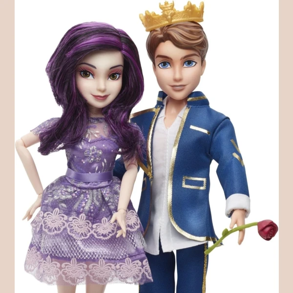 Hasbro Two-Pack Mal Isle of the Lost and Ben Auradon Prep, Descendants