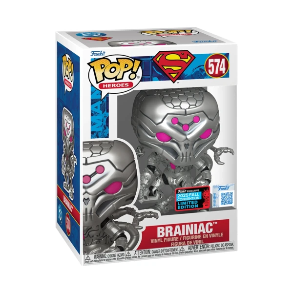 Funko Pop! Brainiac (Metallic), DC Comics