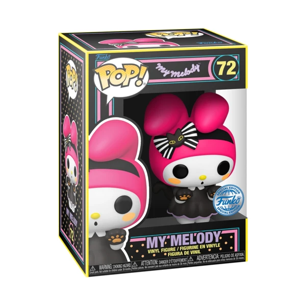 Funko Pop! My Melody (Black Light), Hello Kitty And Friends