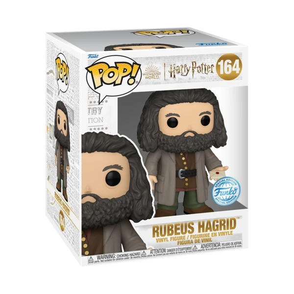 Funko Pop! SUPER Rubeus Hagrid (With Letter), Harry Potter