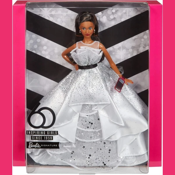 Barbie Collector 60th Anniversary Doll, Brunette, Anniversary Dolls