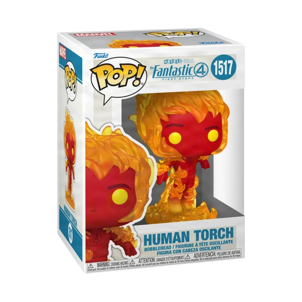 Funko Pop! Human Torch - Marvel, The Fantastic Four: First Steps