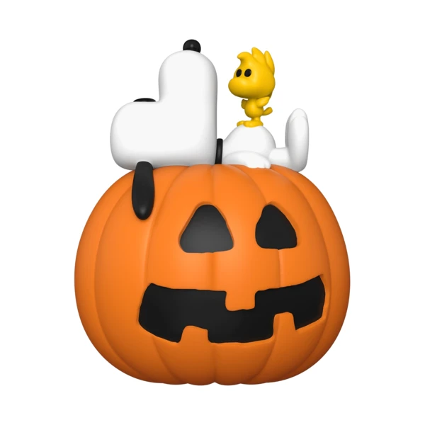 Funko Pop! DELUXE Snoopy & Woodstock With Pumpkin, Peanuts