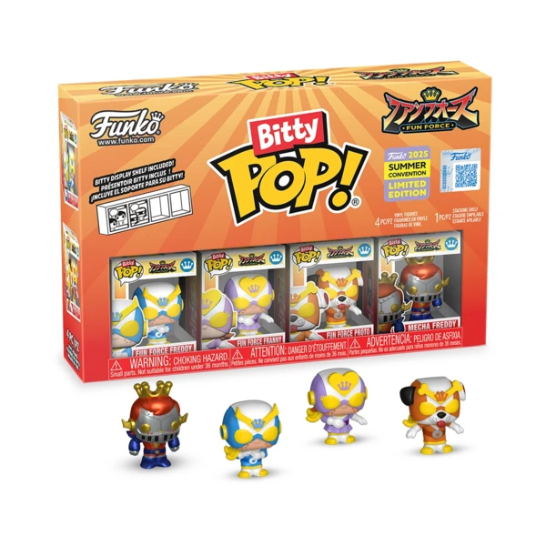 Funko Pop! Fun Force 4-Pack, Bitty Pop!