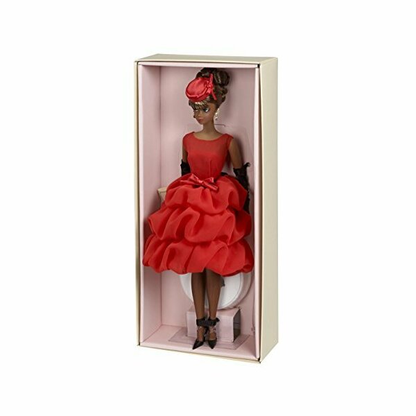 Barbie Collector BFMC, Red Dress African-American Doll, Fashion Model Collection