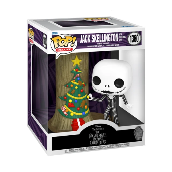 Funko Pop! Jack Skellington With Christmas Door, The Nightmare Before Christmas