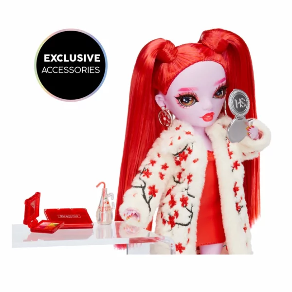 Shadow High Rosie Redwood, Red Fashion Doll with Accessories, Colorful Fashion