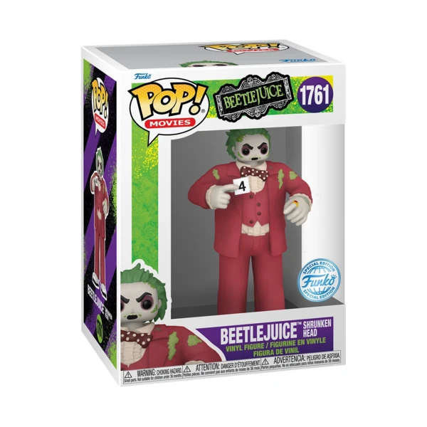 Funko Pop! Beetlejuice (Shrunken Head)