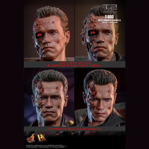 Hot Toys T-800 (Battle Damaged Version 2.0), Terminator 2: Judgment Day