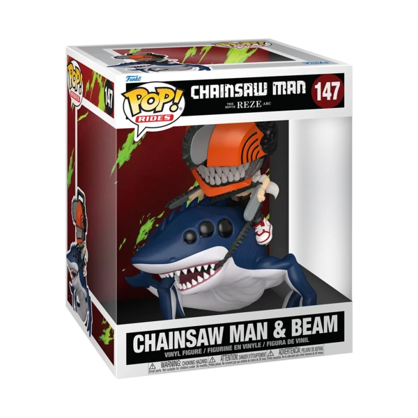 Funko Pop! Chainsaw Man & Beam, Anime & Manga