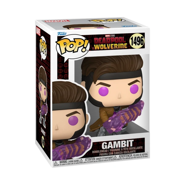 Funko Pop! Gambit, Deadpool & Wolverine