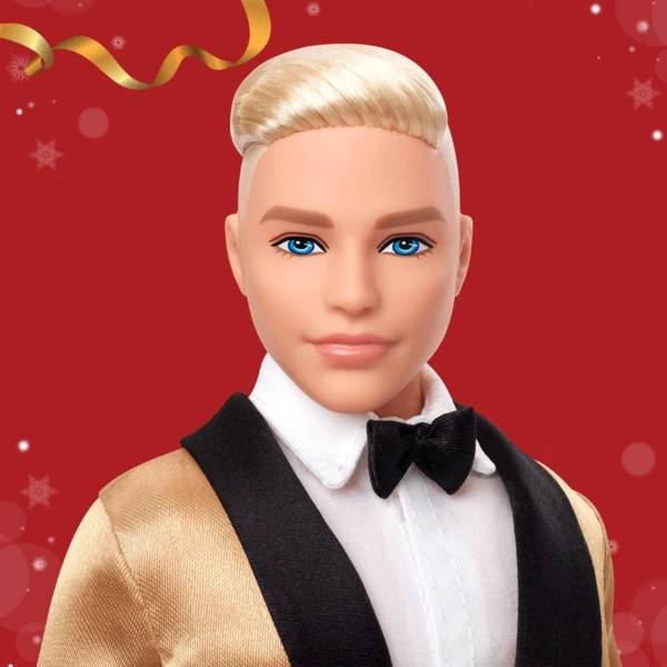 Barbie 2025 Holiday Ken, Blonde Hair, Holiday Barbie