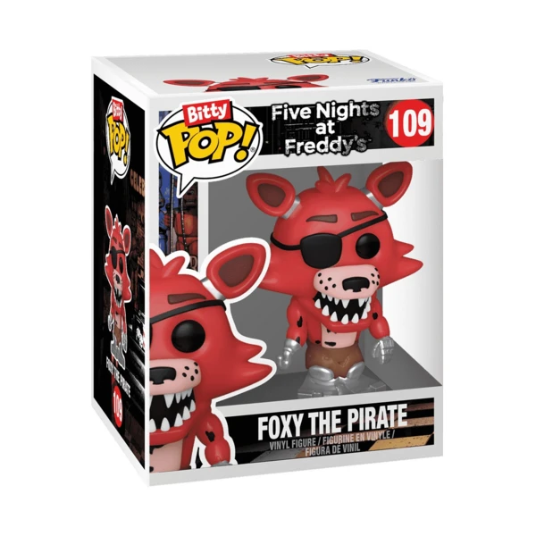 Funko Pop! Foxy the Pirate & Chica the Chicken 2-Pack, Bitty Pop!