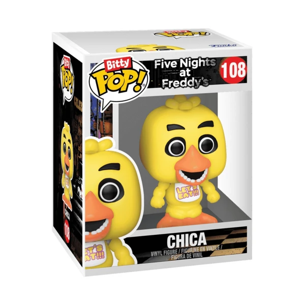 Funko Pop! Foxy the Pirate & Chica the Chicken 2-Pack, Bitty Pop!