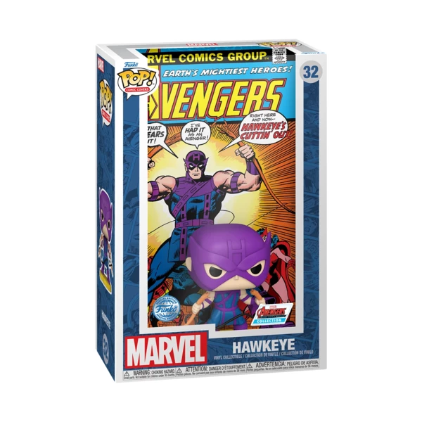 Funko Pop! COVER Hawkeye, Avengers